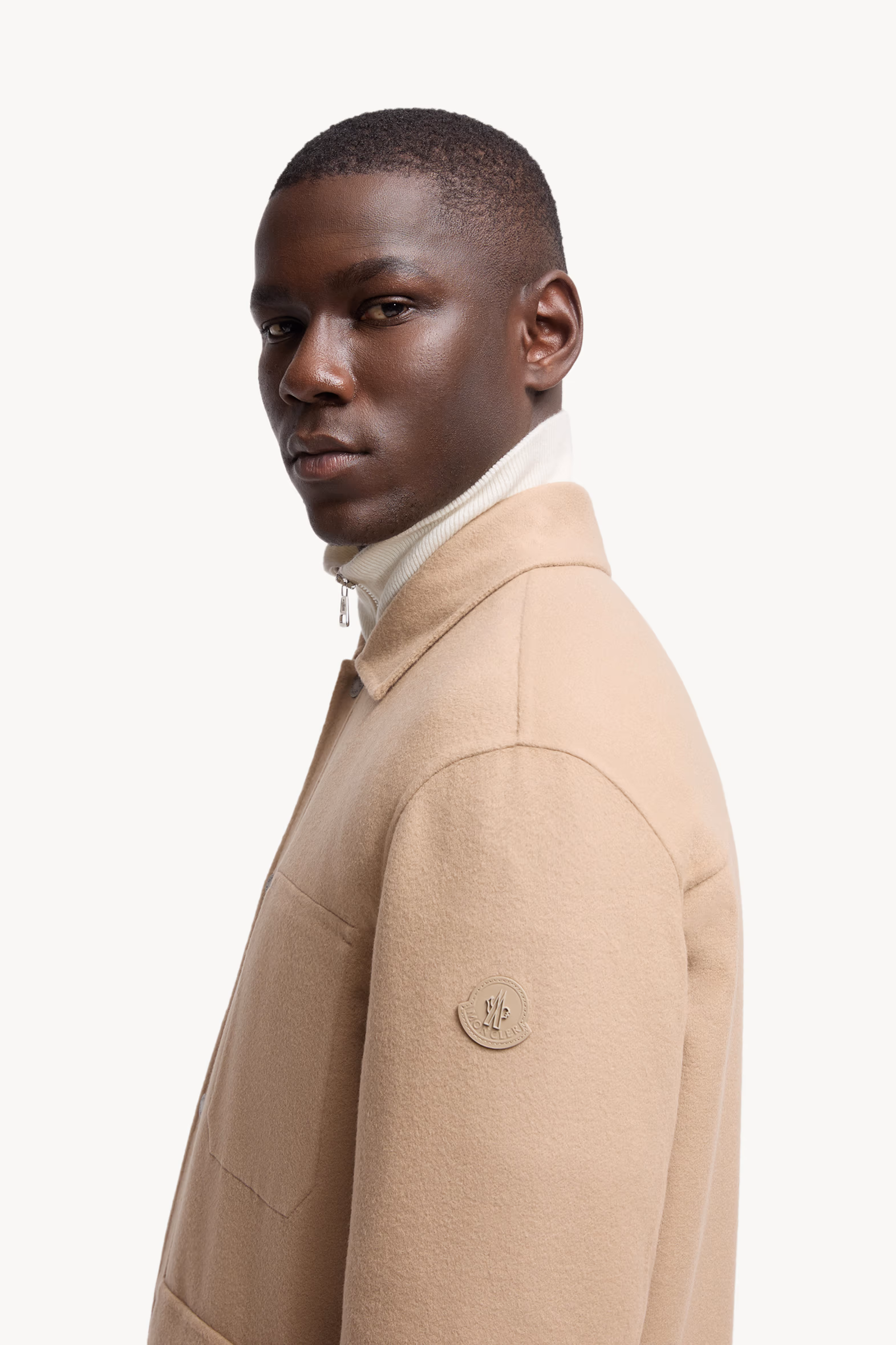Tagnit Reversible Wool Shirt Jacket Men Brown Moncler 4